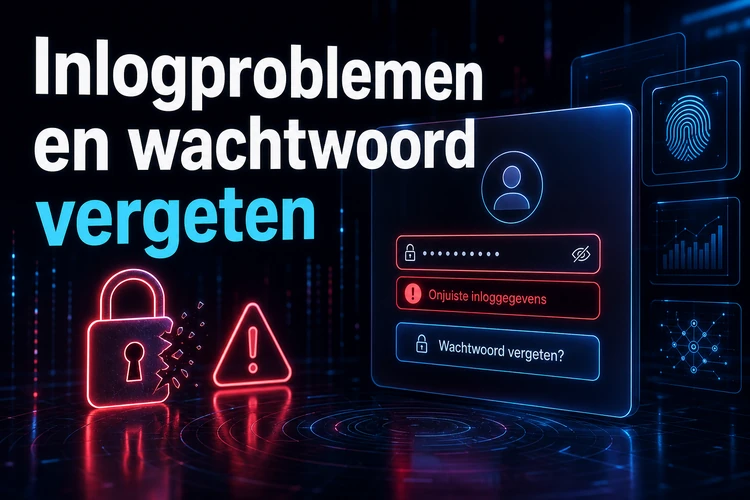 Inlogproblemen en wachtwoord vergeten