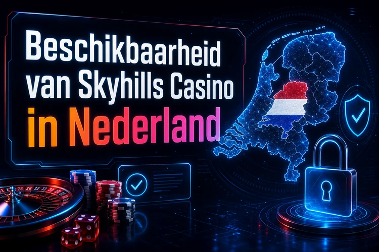 Beschikbaarheid van Skyhills Casino in Nederland